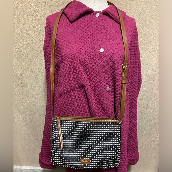 FOSSIL Fiona Crossbody 1954 polka dot - Picture 4 of 7